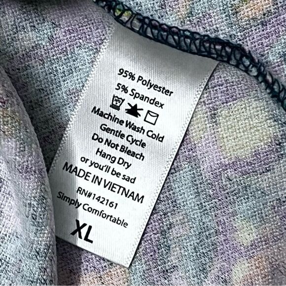 LuLaRoe Floral Cassie Pencil Skirt With Lemons and Oranges Print - Picture 6 of 10